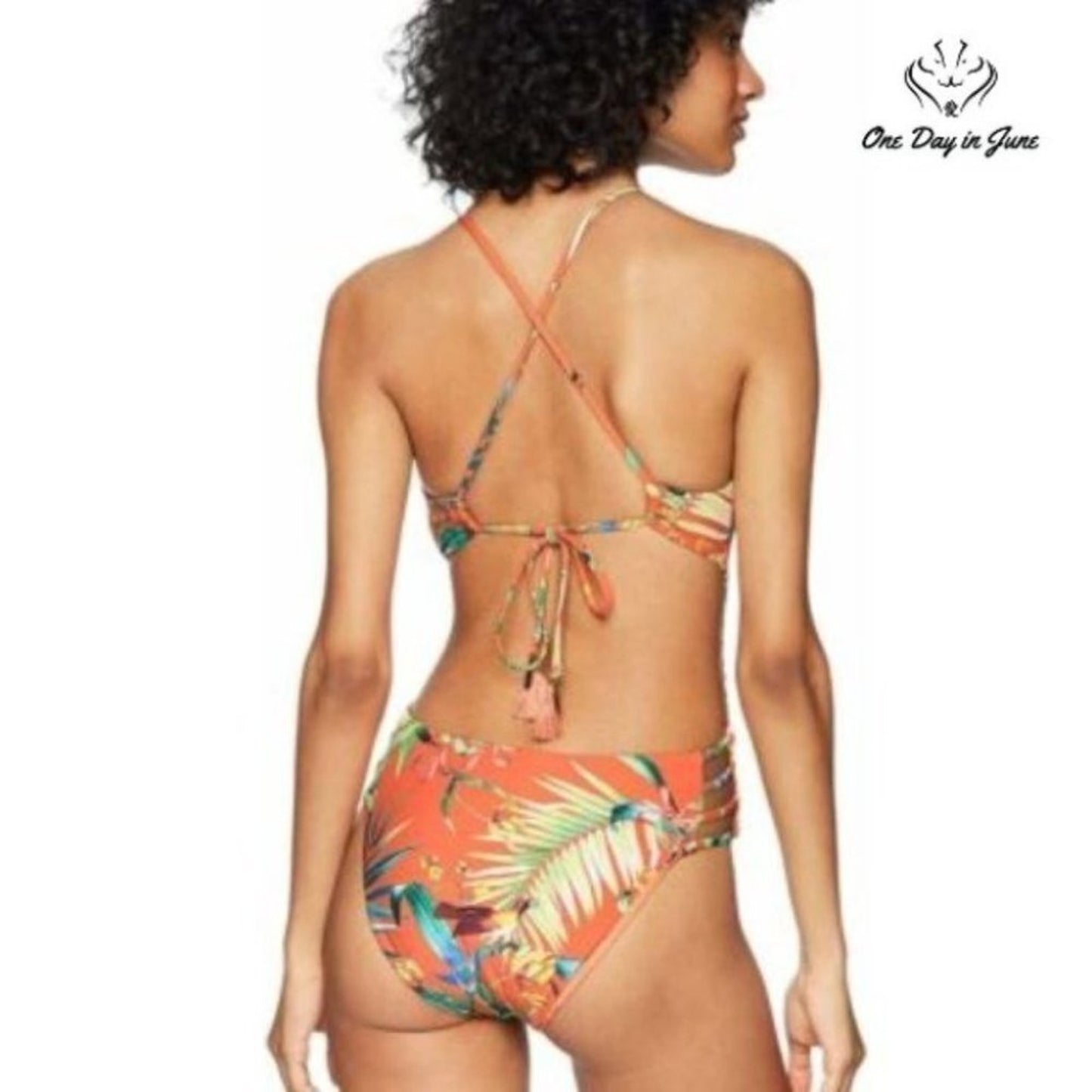 Lucky Brand Strappy One Piece Swimsuit Size L