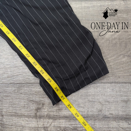 Express Stylist Tapered Leg Pinstripe Pants Size 2