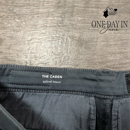 AG Adriano Goldschmied The Caden Tailored Trouser Pants Gray NWT Size 4 (27)