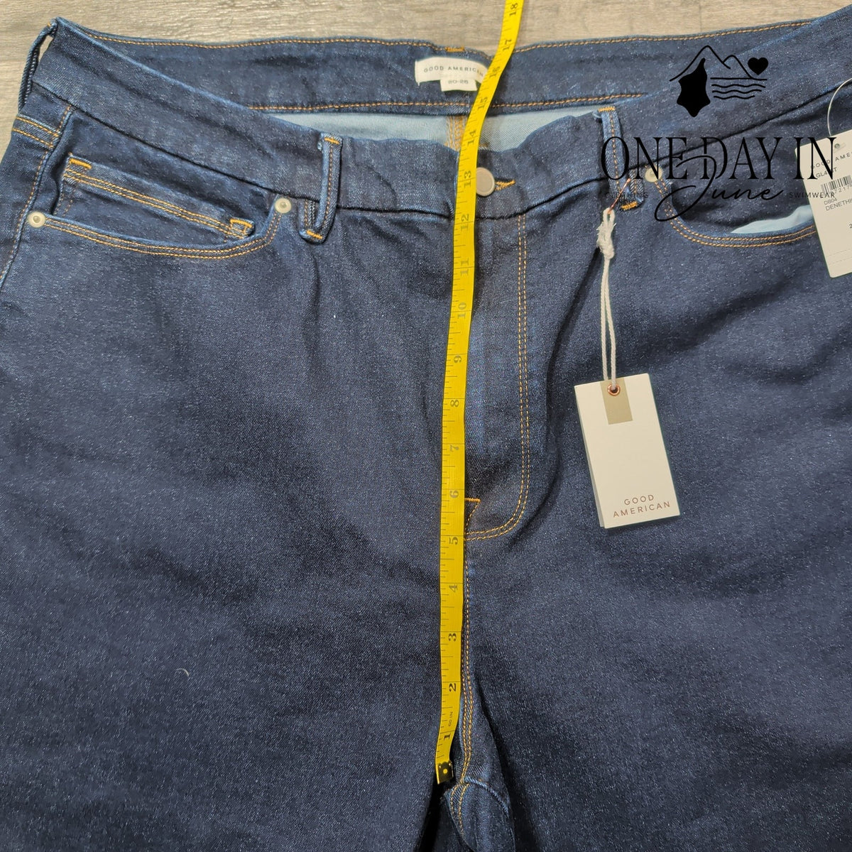 Good American Good Legs Skinny Jeans Dark Blue NWT Size 20-26