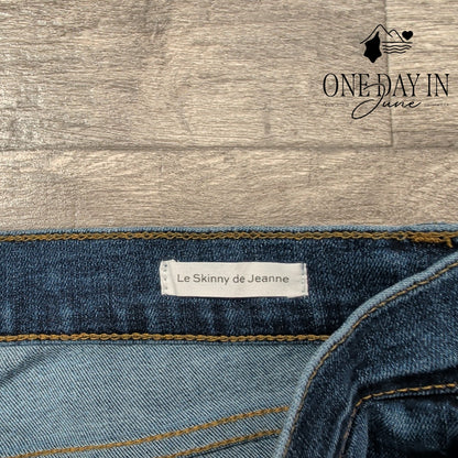 Frame Le Skinny De Jeanne Mid Rise Jeans Size 14 (32)