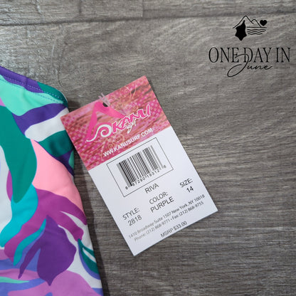 Kanu Surf Riva One Piece Swimsuit Size 14