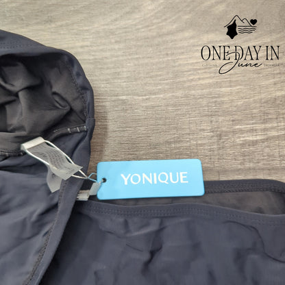 Yonique One Shoulder Tankini Swimsuit Size L