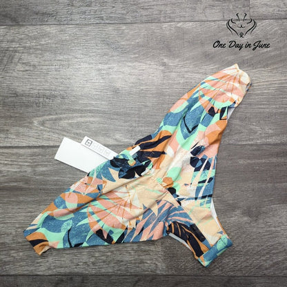 Roxy PT Beach Classics Mini Bikini Bottom Zeta Blossom Floral NWT $35 Size XL