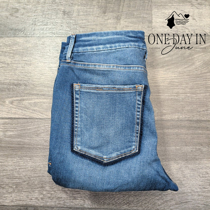Good American Good Legs Crop Skinny Jeans Size 12