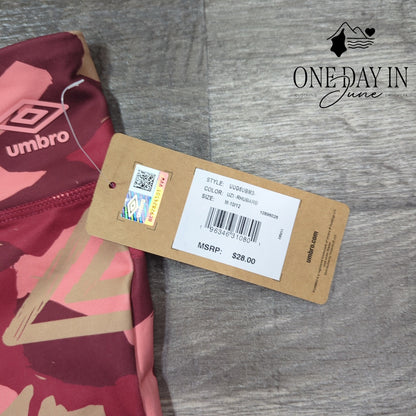 Umbro Pink Camo Leggings Size M