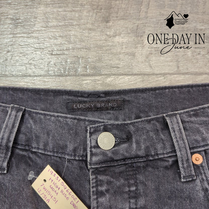 Lucky Brand High Rise Drew Distressed Jeans Size 12