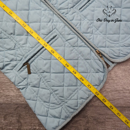 Van Heusen Quilted Zip Front Vest Size XS