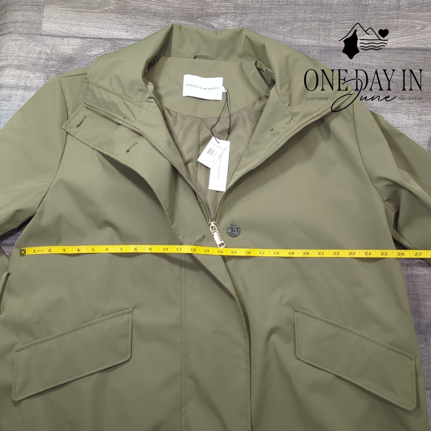 Rebecca Minkoff Belted Trench Coat (Missing Belt) Size L