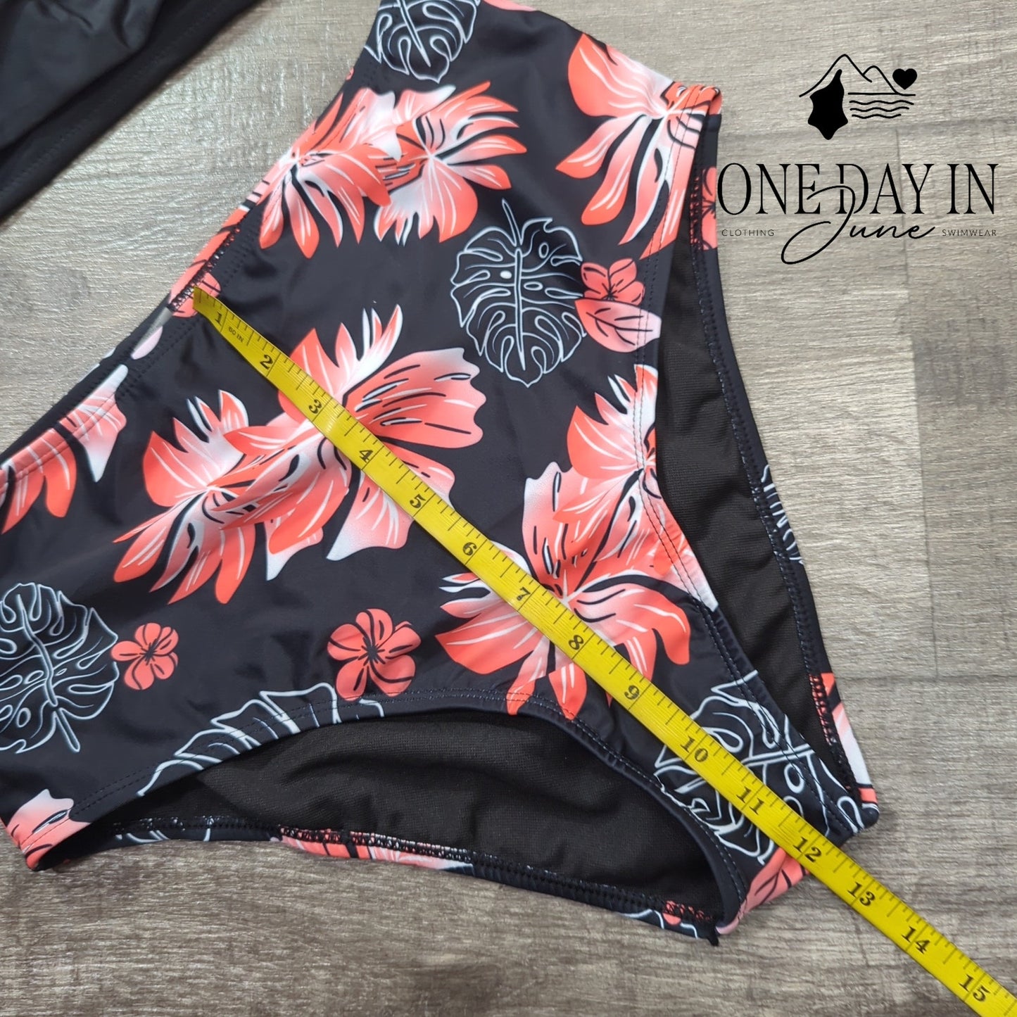 Aleumdr High Neck Bikini Swimsuit Size M