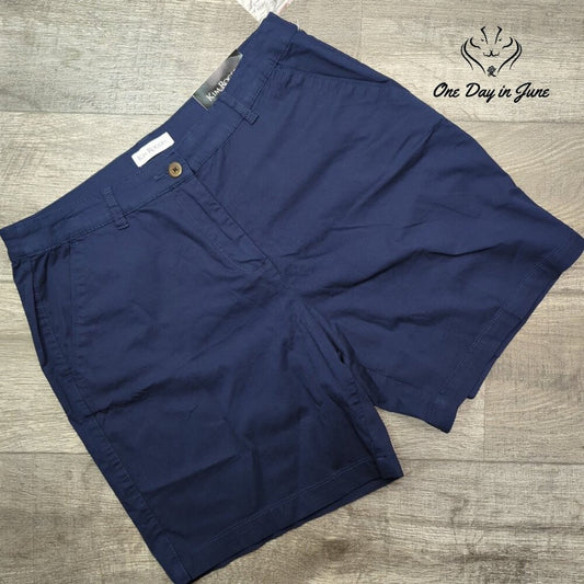 Kim Rogers Comfort Waist Casual Shorts Size 14