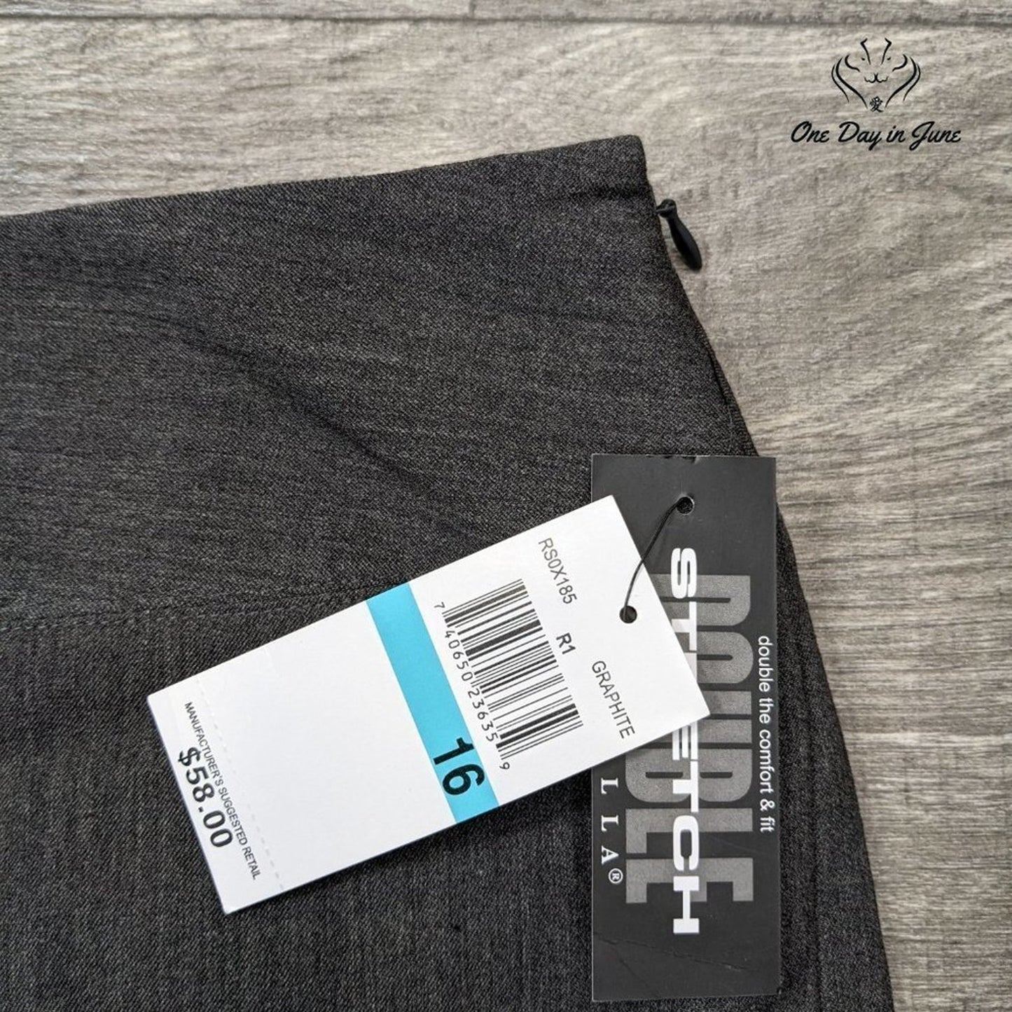 Rafaella Double Stretch Lined Mini Skirt Size 16