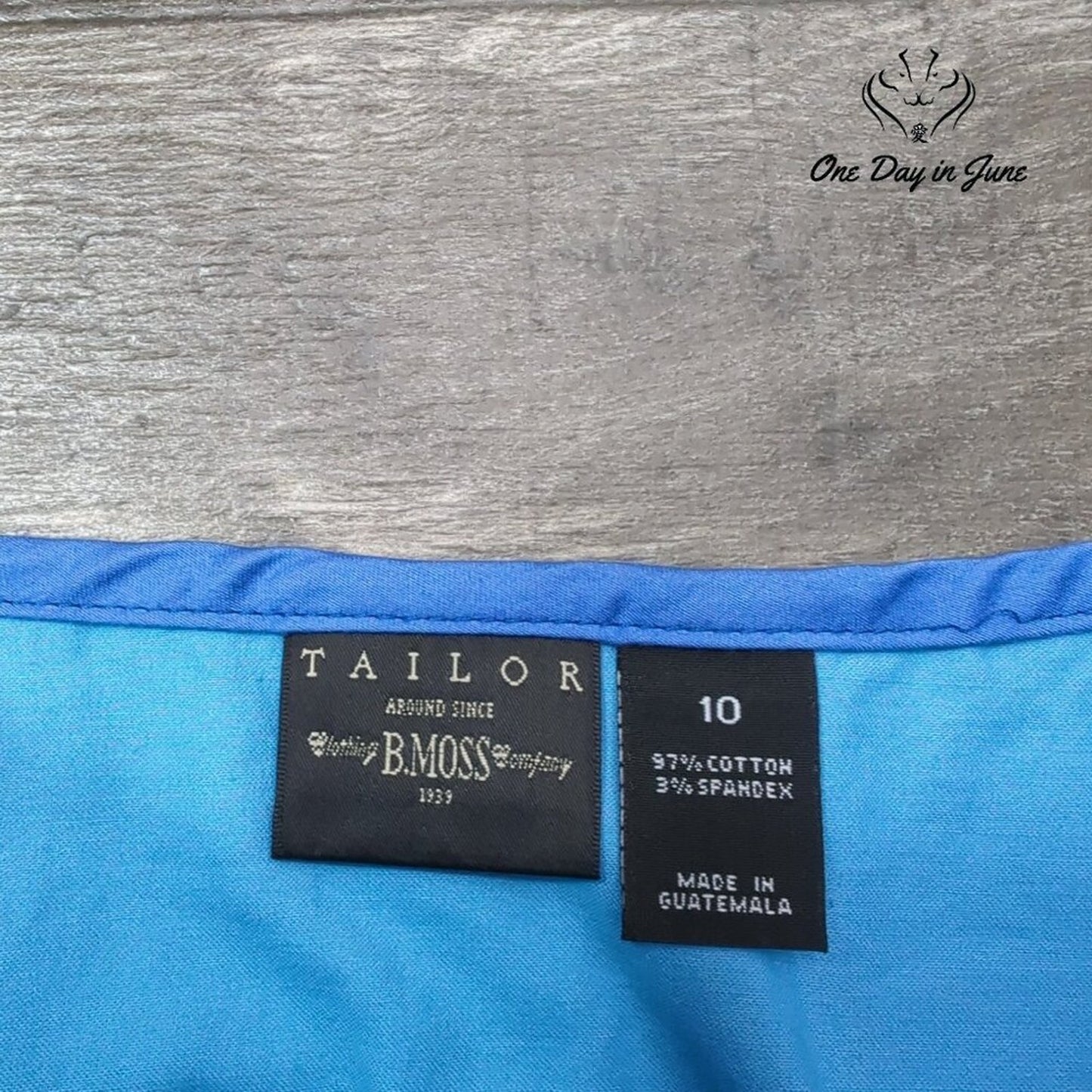 B. Moss Clothing Company Light Summer Skirt Size 10