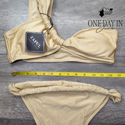Zaful One Shoulder Bikini Swimsuit Size M