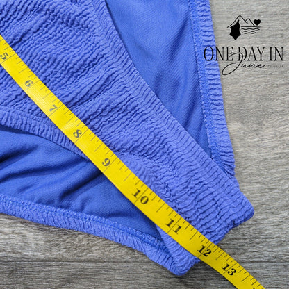 Lulus Textured Moderate Bikini Bottom Size L