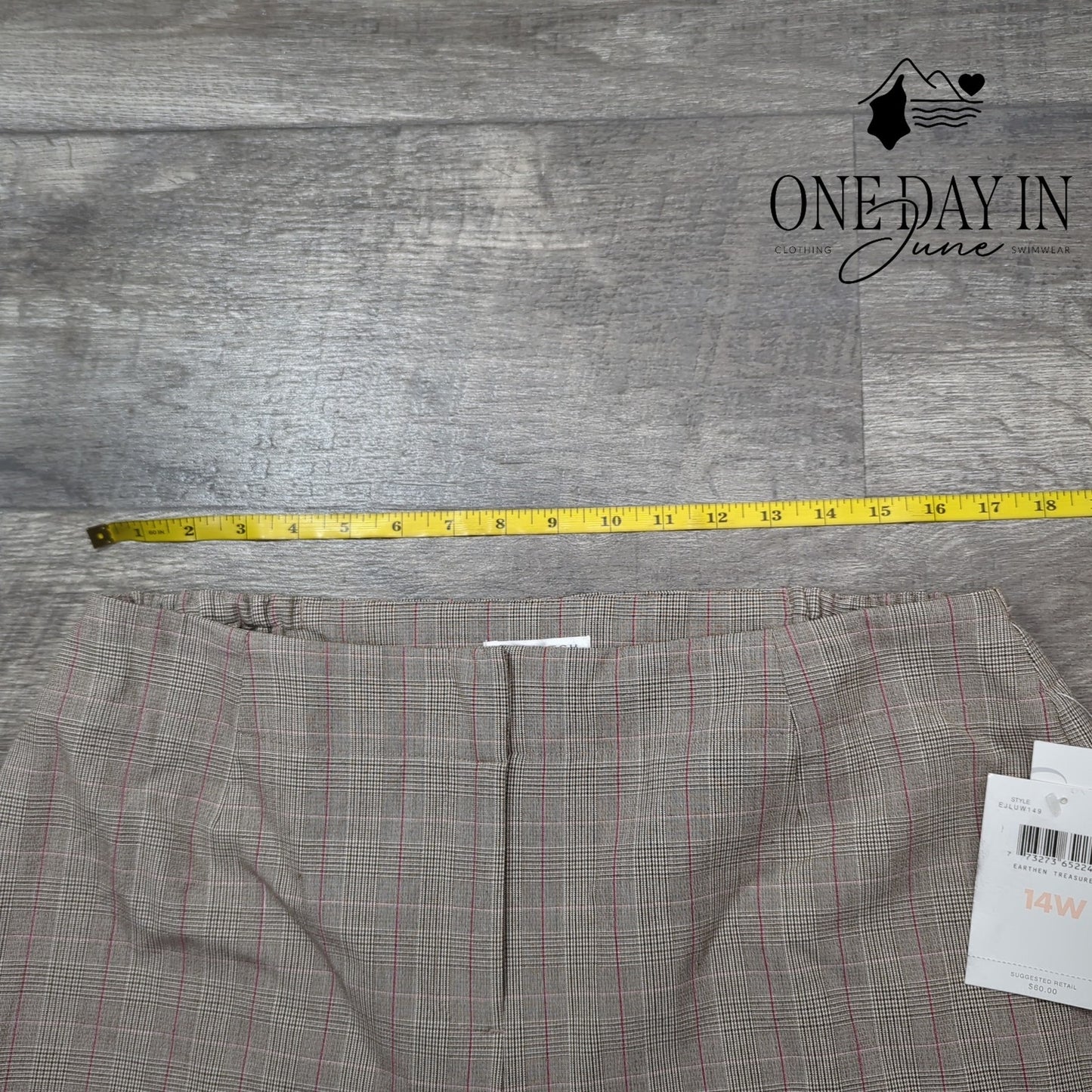 Emma James Plus Size Earthen Treasure Dress Pants Size 14W