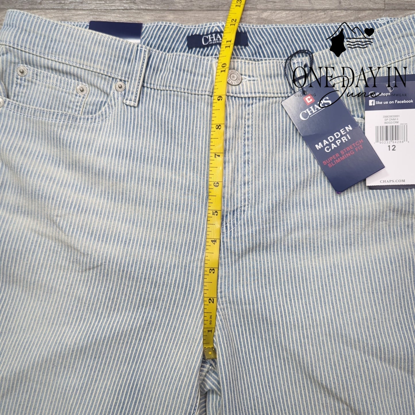 Chaps Madden Capri Jeans Size 12