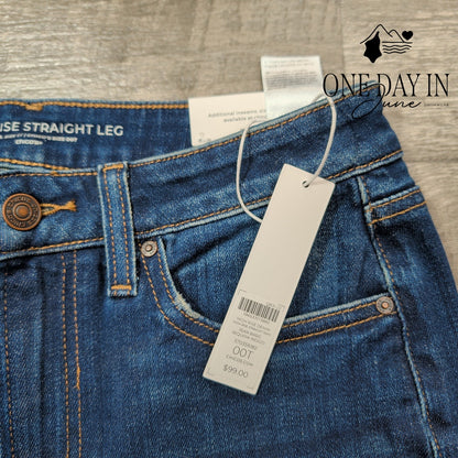 Chico's High Rise Straight Leg Jeans Size Chico's 00T (2T)