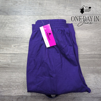 Liz Claiborne Sport Pull On Stirrup Pants Size L