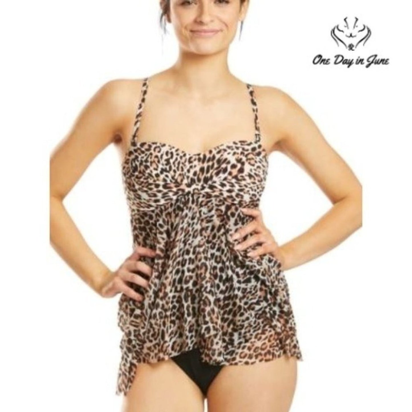Gottex Fly A Way Bandeau One Piece Size 6