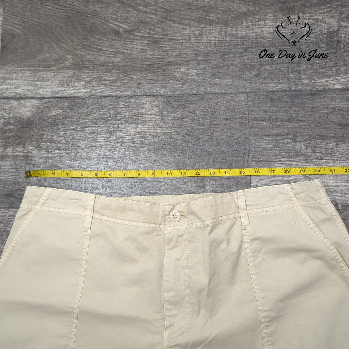 BP Plus Size Wide Leg Cargo Pants Tan Utility Pockets Size 20