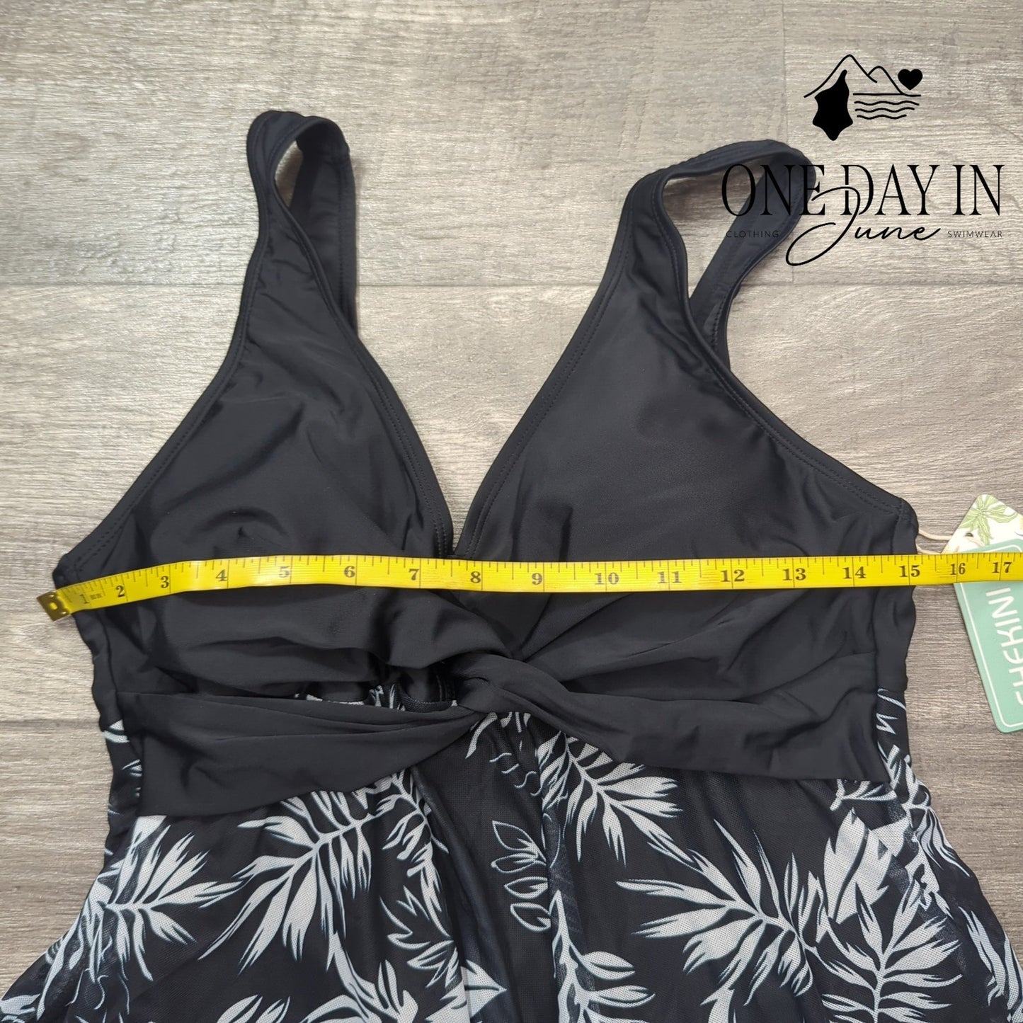 Shekini Boyshort One Piece Swimsuit Size XL