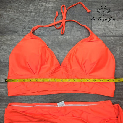 Pink Queen Plus Size Waist Wrap Bikini Swimsuit Size 3XL