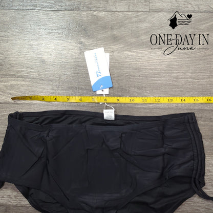 Bonneuitbebe Drawstring Bikini Bottom Size L