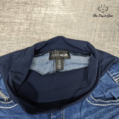 Indigo Blue Maternity Capri Jeans Size XS