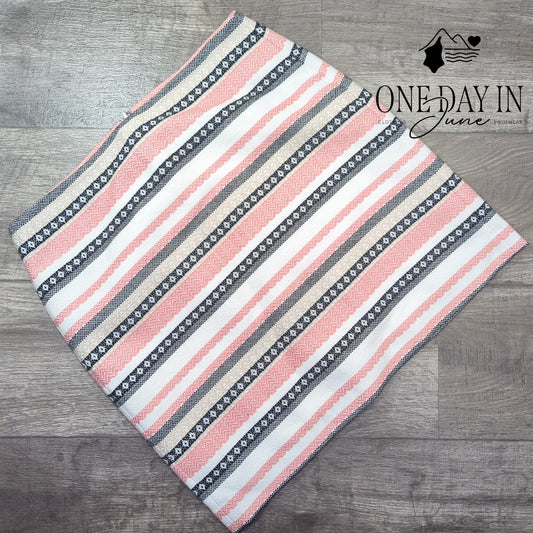 Loft Striped Mini Skirt Size 10