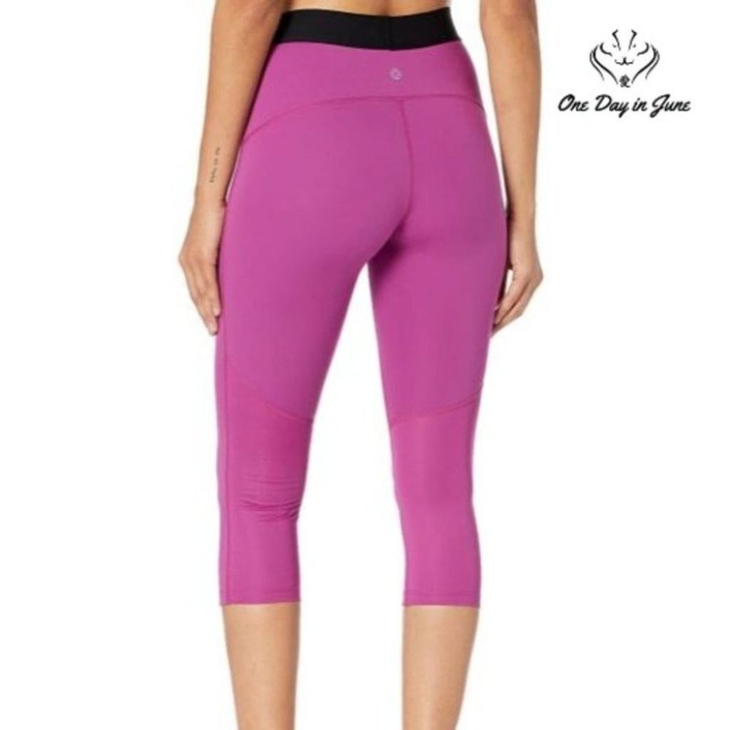 Core 10 Mid Rise Training Capri Legging - 21" Size L