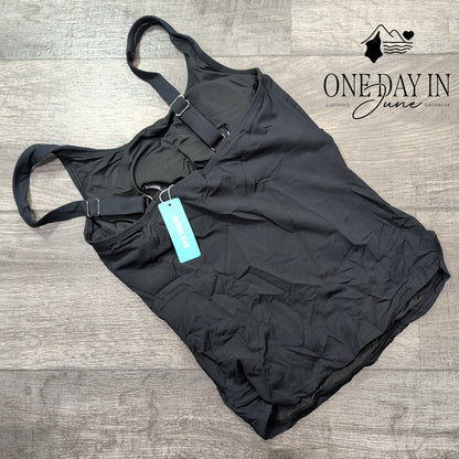 Aqua Eve Tankini Top Size XXS