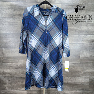 R&K Long Sleeve Mini Dress Size M