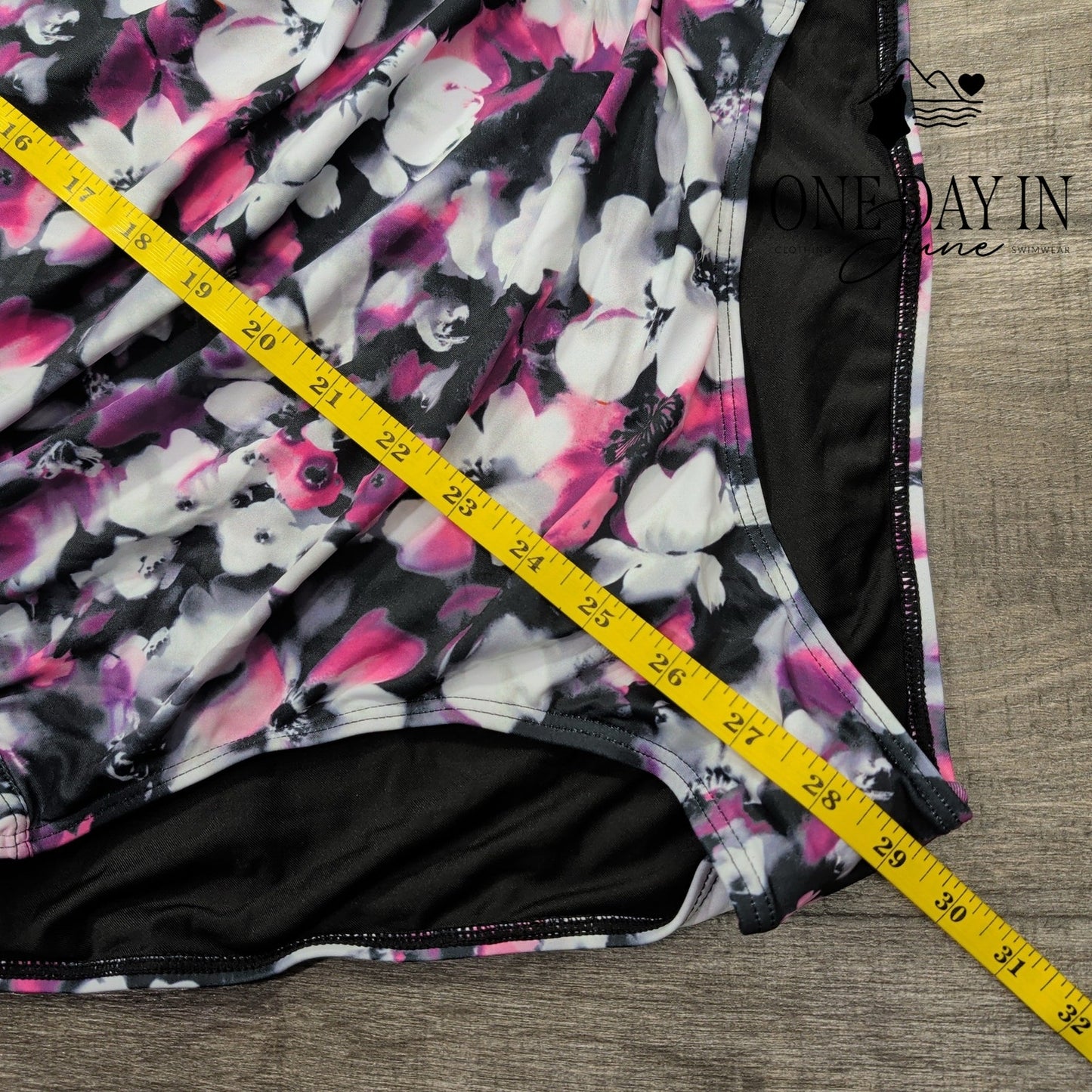 Tempt Me Floral One Piece Swimsuit Size XXL