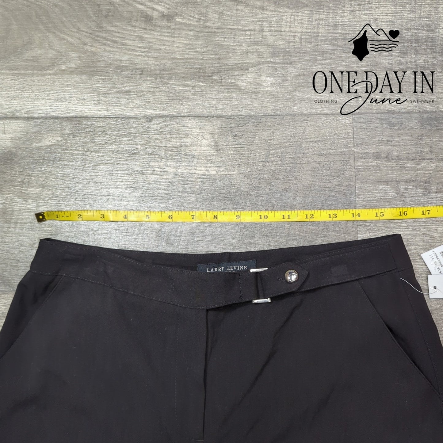 Larry Levine Straight Leg Dress Pants Size 10