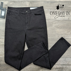Rag & Bone Tina High Rise Skinny Jeans Black Full Length NWT Size 6 (28)