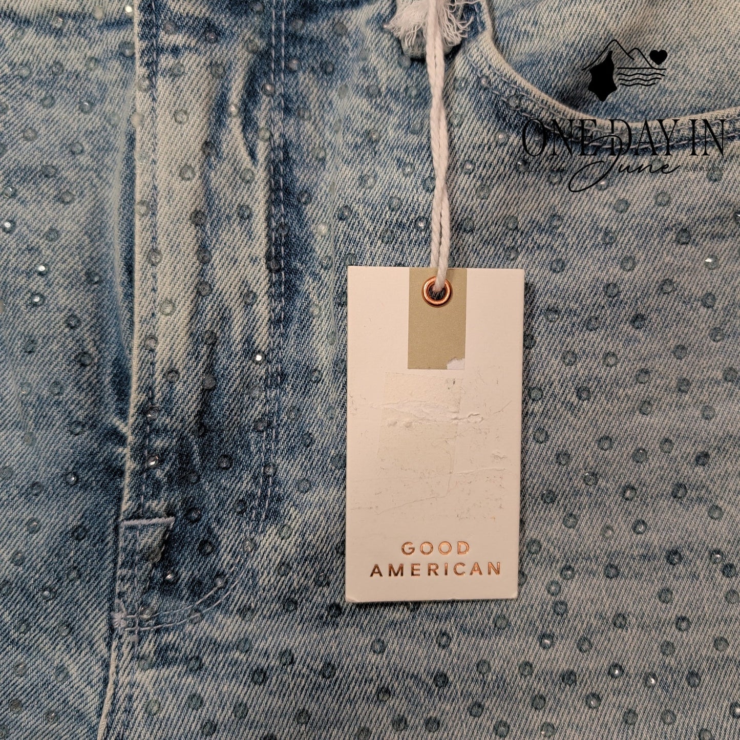 Good American Good Icon High Rise Straight Jeans Size 4 (27)