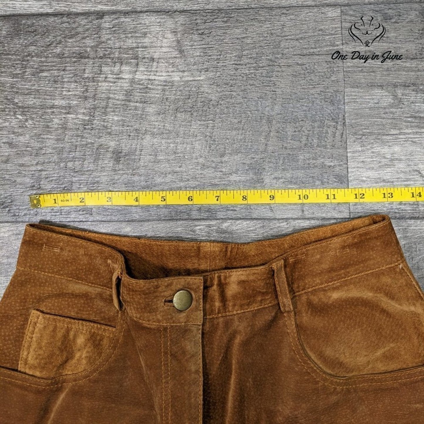 Spiegel Missy Shell Pig Leather Pants Size 8