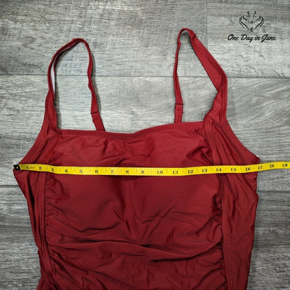 Aleumdr Tummy Control Push Up One Piece Size XXL