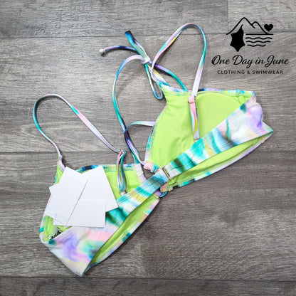 California Sunshine Keyhole Bikini Top Size XL