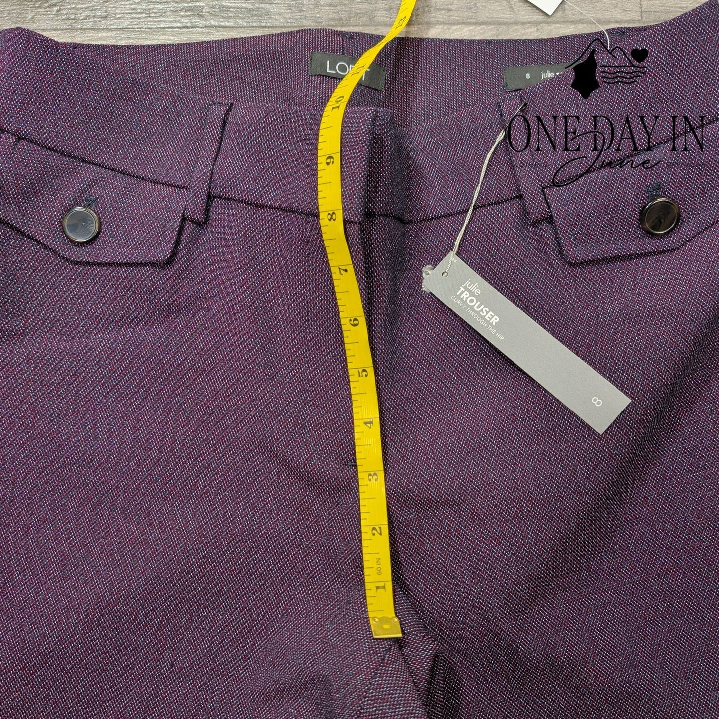 Loft Julie Trouser Pants Size 8