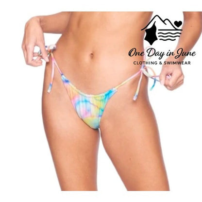 Hurley Reversible Tie Side Bikini Bottom Size M