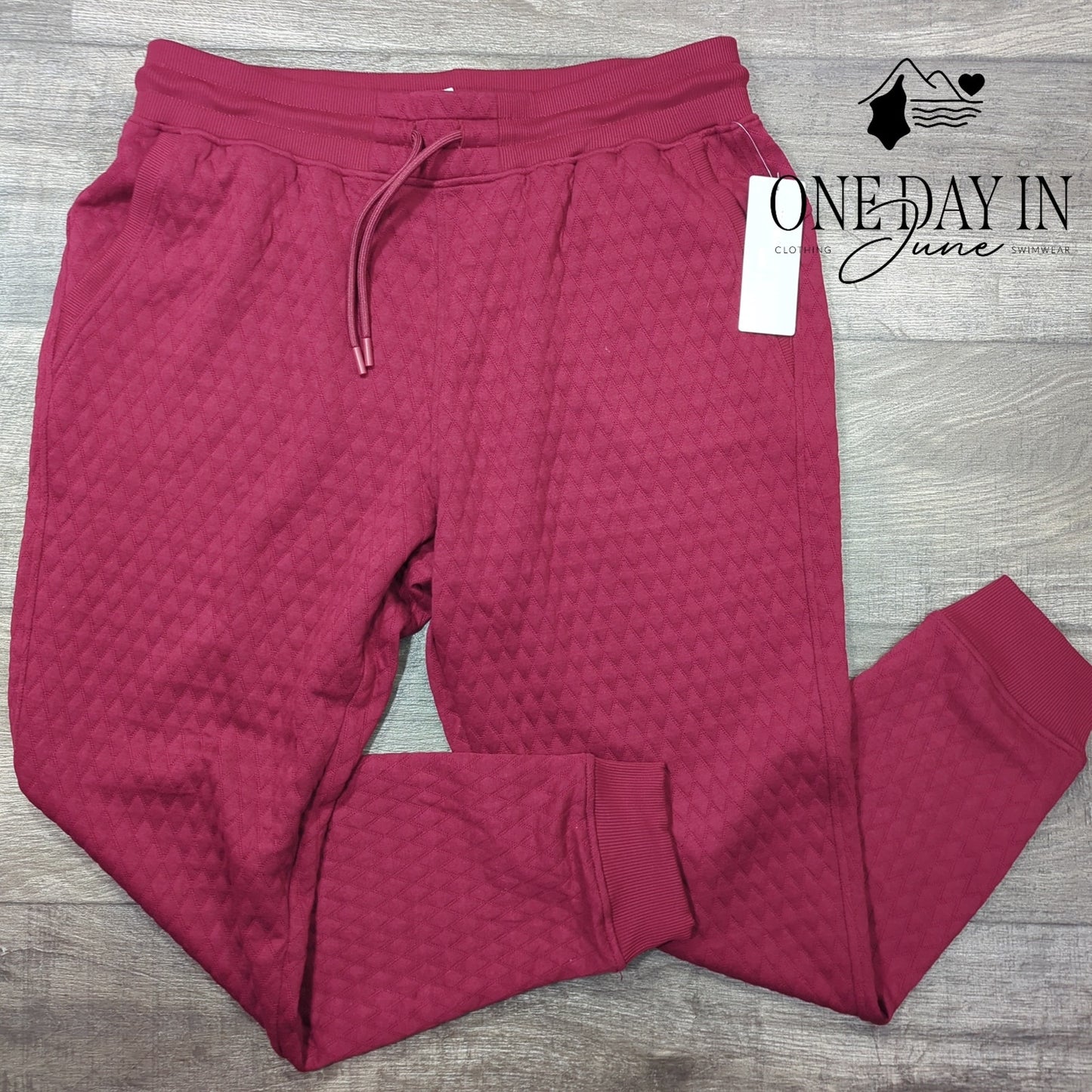 Yogalicious Quilted Jogger Sweatpants Size XL