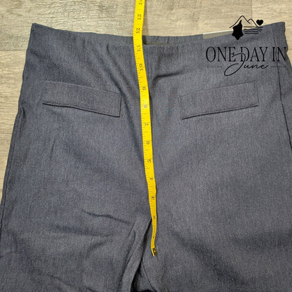 Meg & Margot Pull On Wide Leg Crop Pants Size S