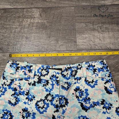 Talbots Floral Bermuda Shorts Size 4