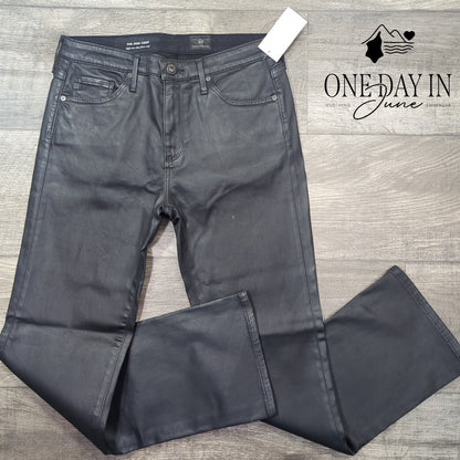AG Adriano Goldschmied The Jodi Crop High Rise Slim Flare Crop Jrans Size 27 (4)