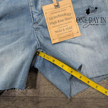 Democracy High Rise Denim Shorts Size 2