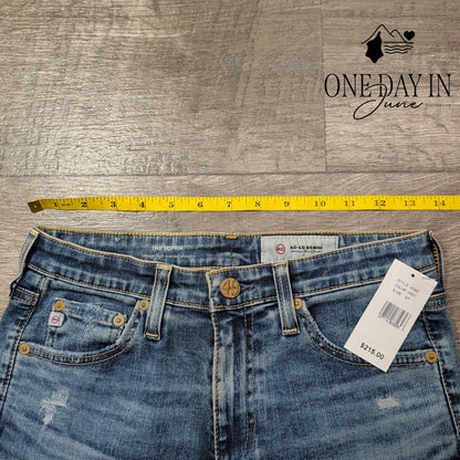 AG Adriano Goldschmied The Sophia High Rise Skinny Jeans Blue NWT Size 4 (47)