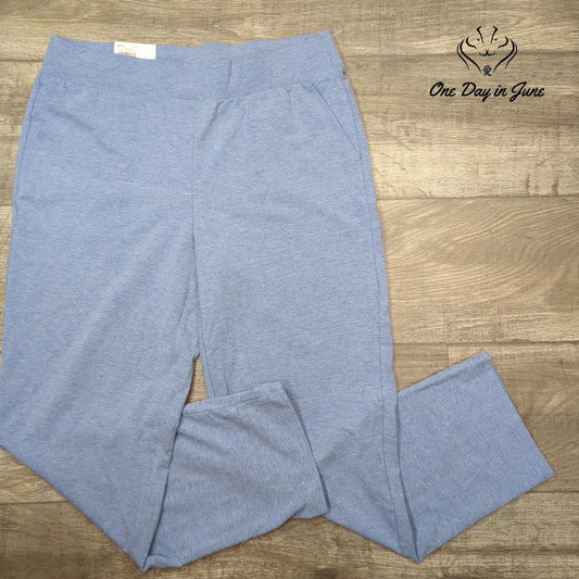 Croft & Barrow Petite Mid Rise Straight Easy Knot Pants Size PM
