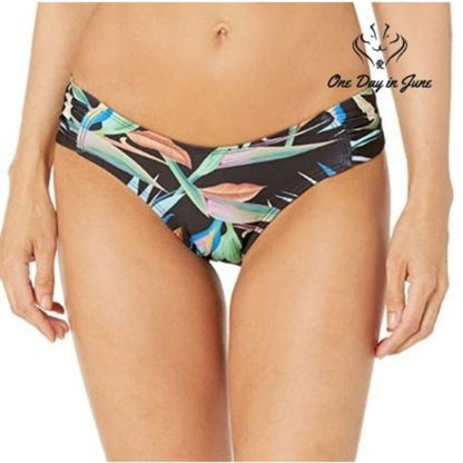 Vicious Young Babes Tropic Trip Bikini Bottom Swimsuit Size S